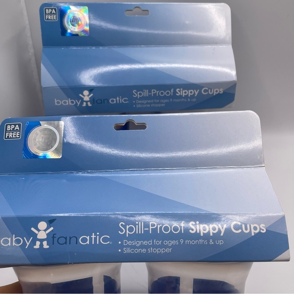 NCAA University Of Kansas Jayhawks Spill-Proof Sippy Cup (4 PK) Baby Fanatic - Picture 3 of 3